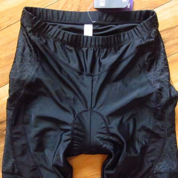 NWT- Women's BEROY Black Cycling Shorts with Gel Padding Size 2XL - Picture 2 of 10